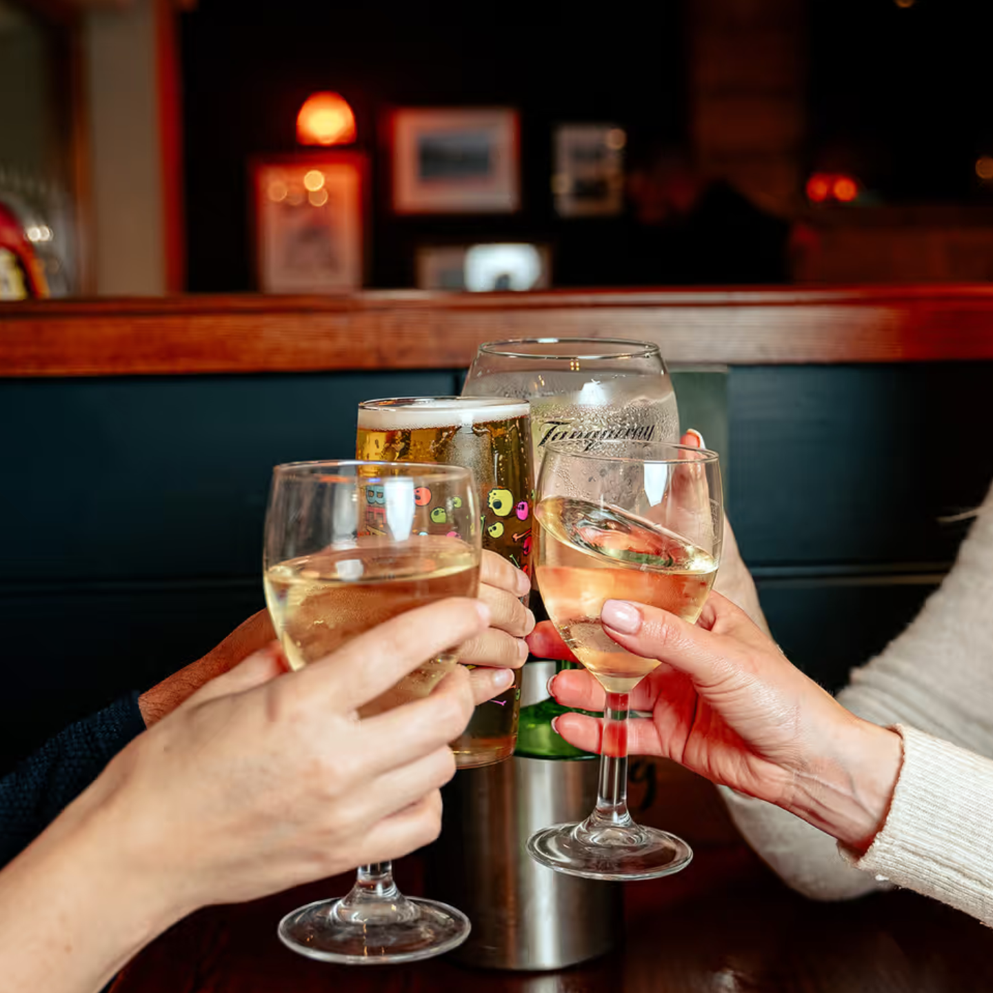 Big pours. Good times.